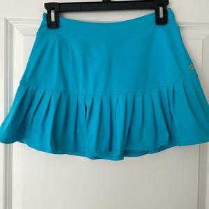 Lilly Pulitzer Turquoise Skater Skirt
